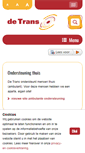 Mobile Screenshot of detrans.nl