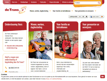 Tablet Screenshot of detrans.nl